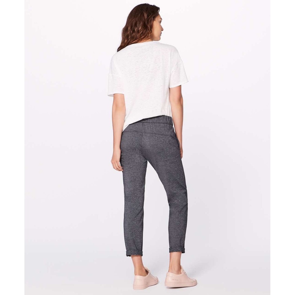 lululemon athletica Charcoal Gray Jogger Track Pants - Picture 2 of 9
